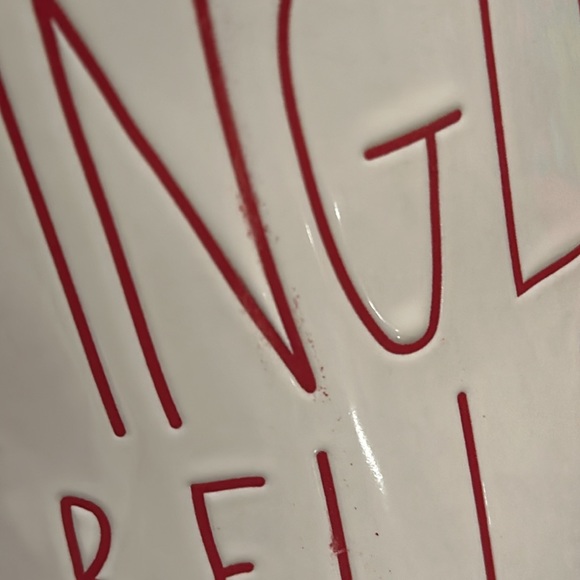 Rae Dunn Jingle Bells canister - Picture 3 of 3